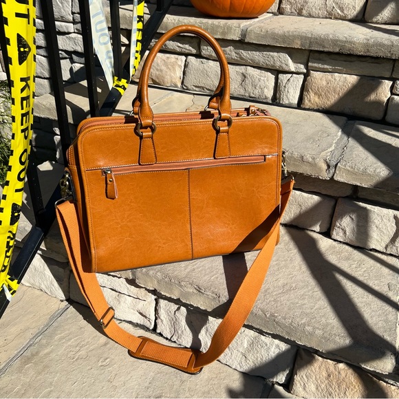 kattee Bags Kattee Womens Leather Briefcase Computer Handbag With